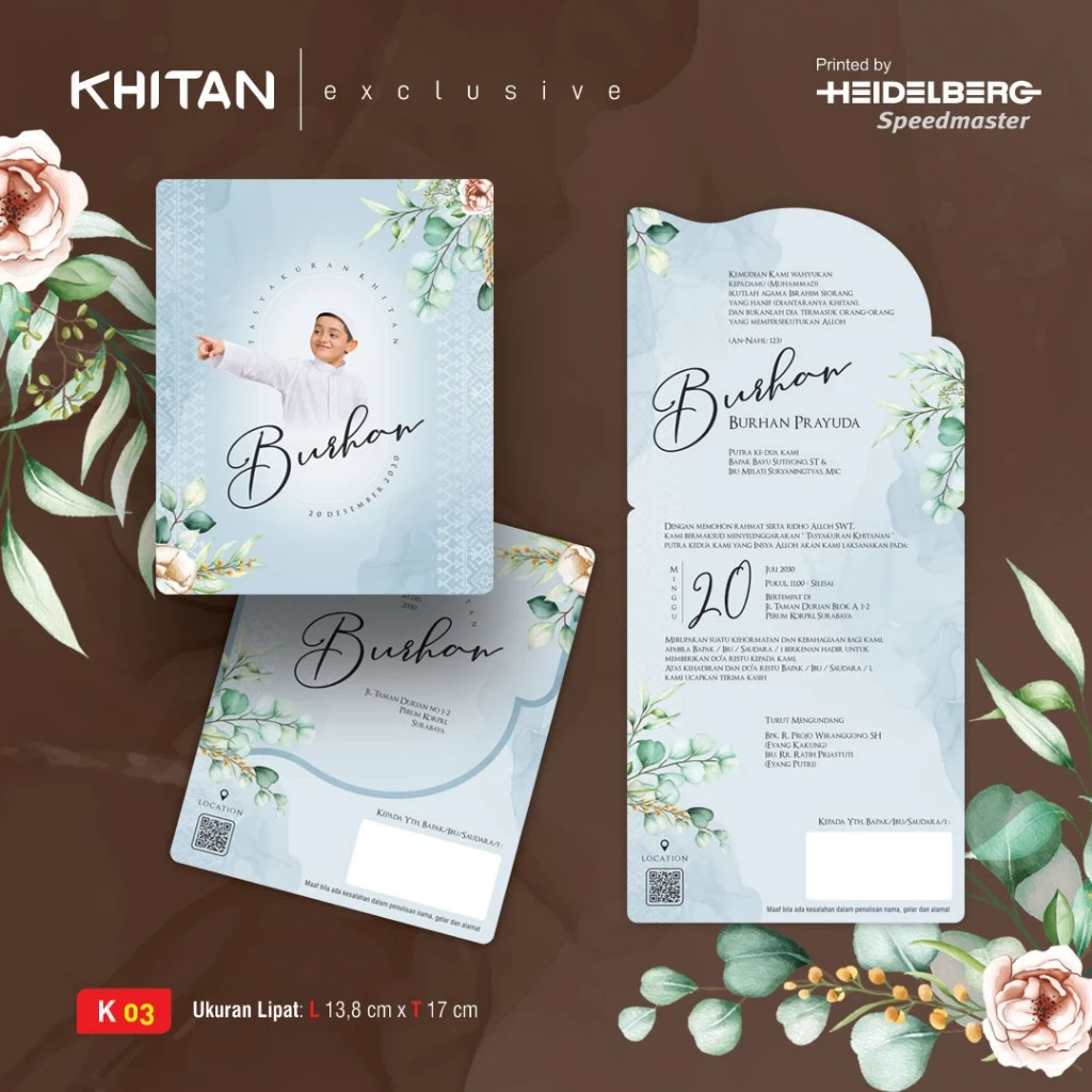 Undangan Khitan K 03